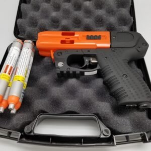 JPX4 4 Shot Pepper Gun Orange With Laser
