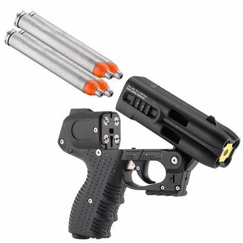 JPX4-4-SHOT-PEPPER-GUN-ORANGE-WITH-LASER-CARTRIDGE JPX4-4-SHOT-PEPPER-GUN-ORANGE-WITH-LASER-CARTRIDGE